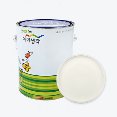 삼화페인트 아이생각 수성내부프로 4L 엔틱화이트 리뷰후기