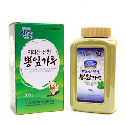 지리산 산청 뽕잎가루