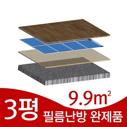 평수 3평형 필름난방 완제품 각종평형 판매