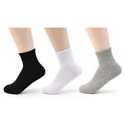 55socks 무지중목 학생양말 10족세트 리뷰후기