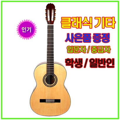 오봉클래식기타 클래식기타 입문용 학생 일반인 추천 사은품증정 루나스 C-250