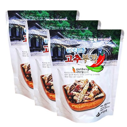 바다샘식품 짜지않고 맛있는 고추부각