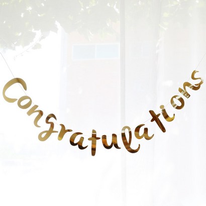 e베이비랜드 캘리그라피 축하가랜드 _ 기념일 홈파티 파티용품