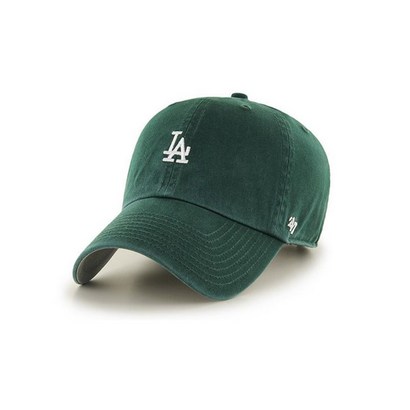 47브랜드 클린업 LA볼캡 스몰로고 다크그린 리뷰후기
