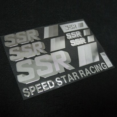 ssr 금속 튜닝 휠 스티커
