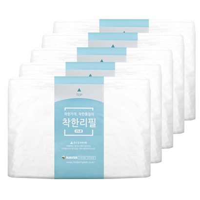 산화생분해 착한리필 25L 기저귀휴지통 리필봉투 매직캔 환 리뷰후기