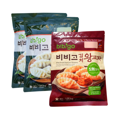비비고 왕교자105k 2봉 김치왕교자105k 1봉 리뷰 후기