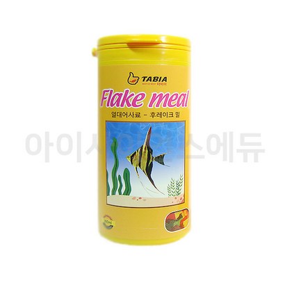 타비아 후레이크 밀 사료