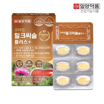 일양약품 프라임 밀크씨슬 플러스 30정