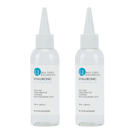 글로우몬스터 3KDa 극저분자 올리고 히알루론산 2% 원액, 100ml, 2개