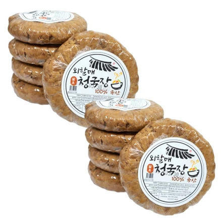 발효식품전문 [길전통식품] 외할매 청국장, 200g, 10개