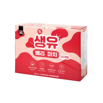마이베프 무항생제 펫밀크 생유베리마치 신장건강 200ml, 크린베리맛, 20개