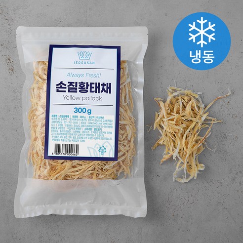 이어수산 손질 황태채 (냉동), 300g, 1봉