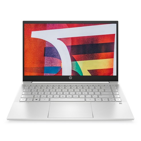 HP 2021 노트북 14, Ceramic White + Natural Silver, HP Pavilion 14-dv2777TU, 코어i5, 512GB, 8GB, Free DOS