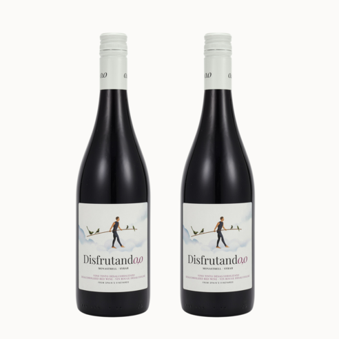 무알콜와인 논알콜 무알콜 샴페인 디스프루딴도 레드, 750ml, 2개