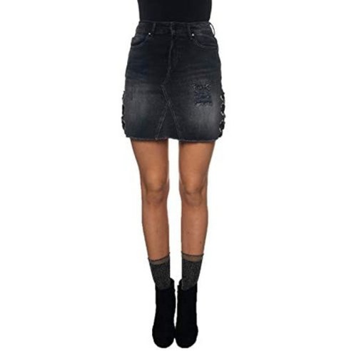 UESS Woens Deni itter ini Skirt 리뷰 후기