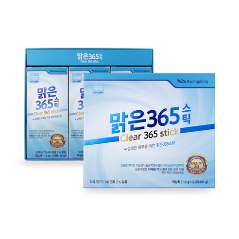 광동 맑은365 목관리 특허원료 TF-343 전통원료 함유 리뷰후기