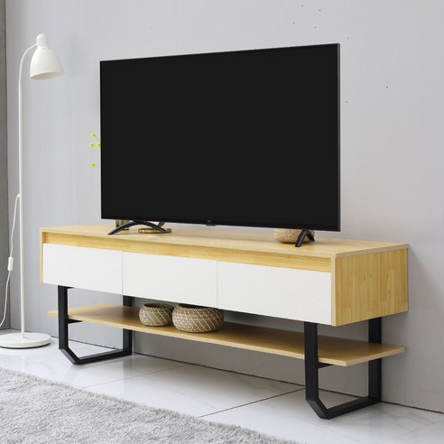 엘핀 LED 거실장 1500 / 1800 TV선반 TV다이 3coors 리뷰후기