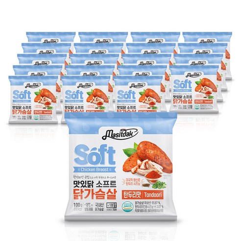 맛있닭 소프트 닭가슴살 탄두리맛 x 닭/오리고기&t;&t;양념/가공육&t;&t;기타닭고기가공육 리뷰후기
