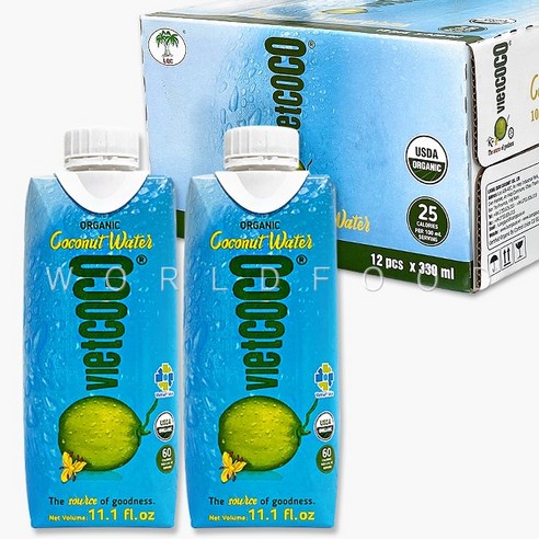 비엣코코 유기농 코코넛워터 Oranic Coconut Water 리뷰후기