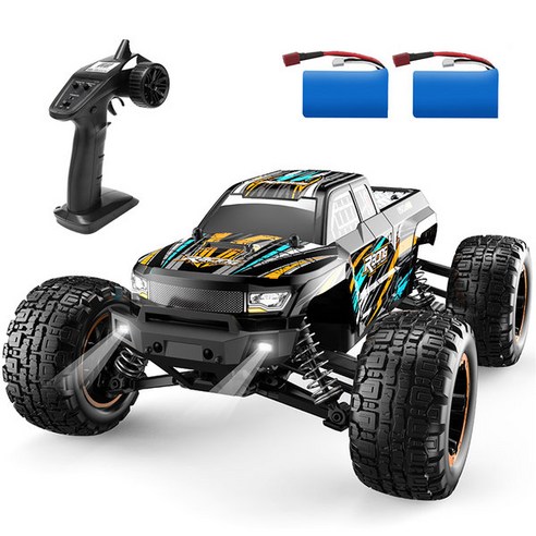 DEERC RC카 16889 하이스피드 몬스터트럭 4륜구동 1:16 40k/h 배터리2개 40분주행 합금재질 국내AS 리뷰 후기