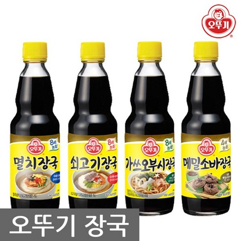오뚜기 메밀소바 국수장국 3개 리뷰후기