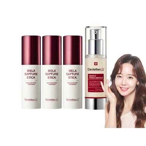 촉촉보습 동국제약 마데카 멜라캡처스틱 3개파워앰플 1개 - 배송비x 리뷰 후기
