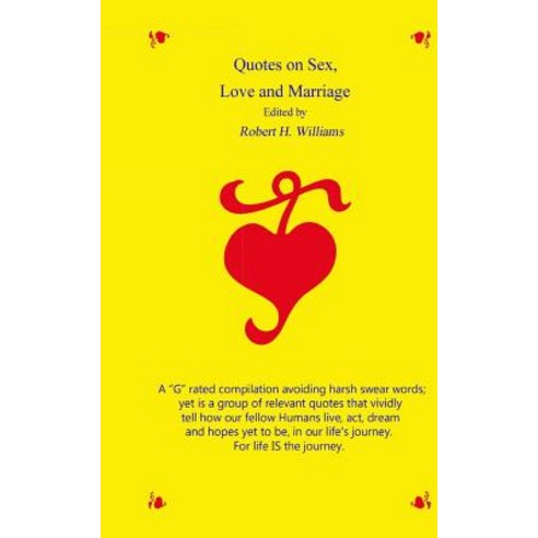 Quotes on Sex Love and Marriage Paperback Robert H Williams 가격 변동 추적