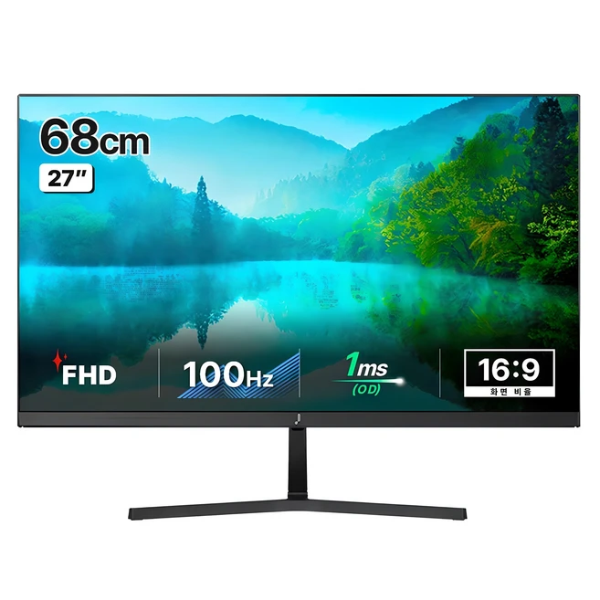 주연테크 FHD 100Hz 모니터, 68cm, V27FX(일반)