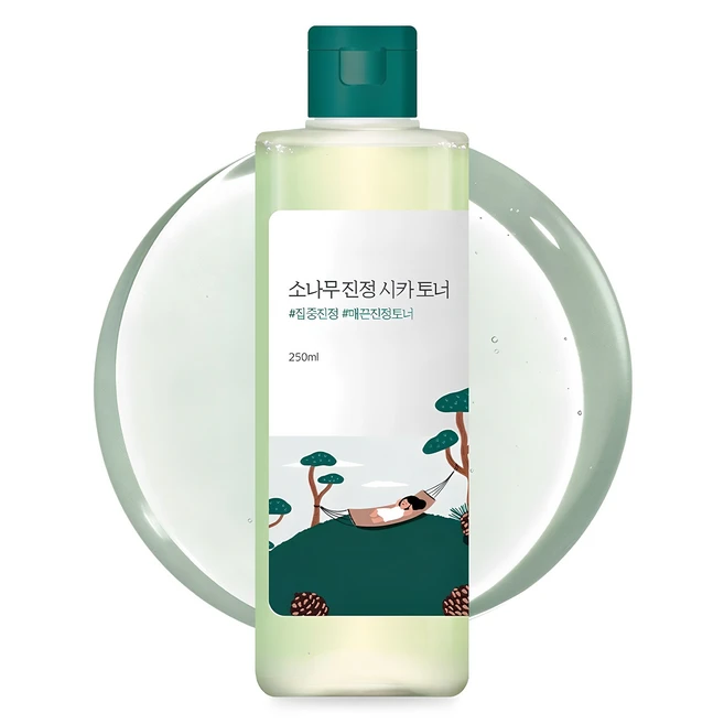 라운드랩 소나무 진정 시카 토너, 250ml, 1개