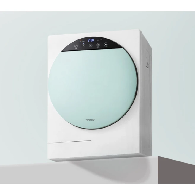 위닉스 인버터 컴팩트 건조기 HS3E400 4kg 고객직접설치, HS3E400-NGK, 새틴 그린