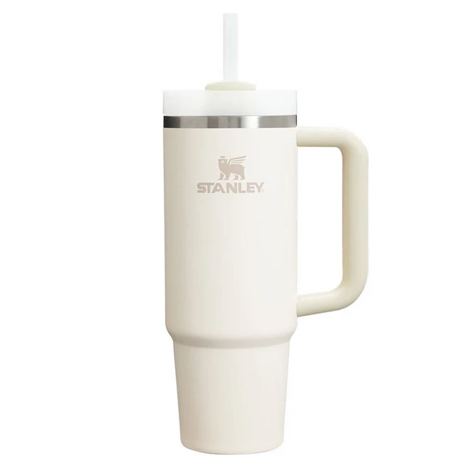 스탠리 퀜처 H2.0 플로우스테이트 텀블러, 크림20, 887ml, 1개