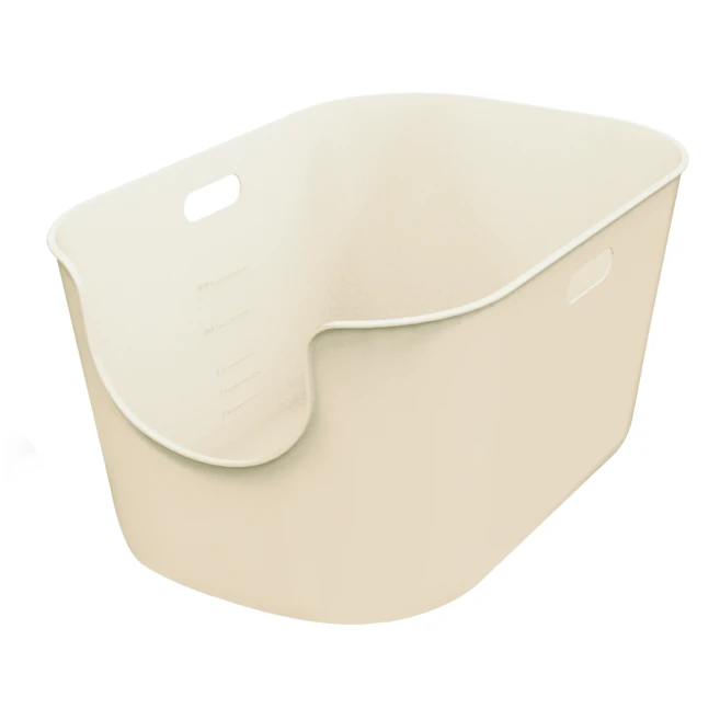 강집사 초대형 고양이 화장실, 아이보리, 1개