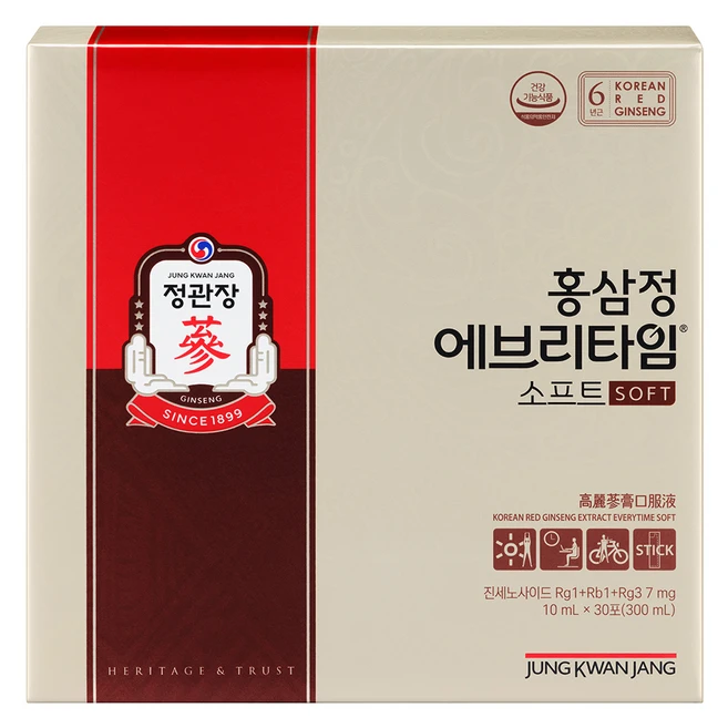 정관장 홍삼정 에브리타임 소프트 + 쇼핑백 세트, 300ml, 1개
