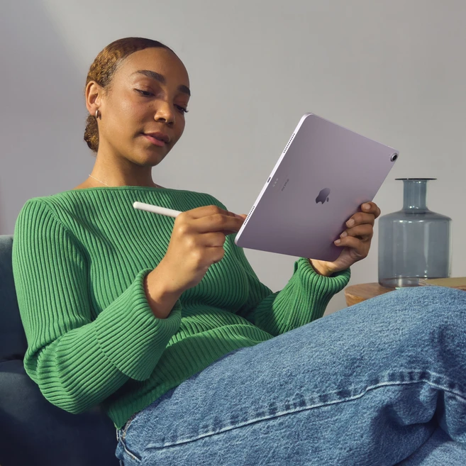 Apple 정품 2024 아이패드 에어 13 M2칩, 스타라이트, 128GB, Wi-Fi