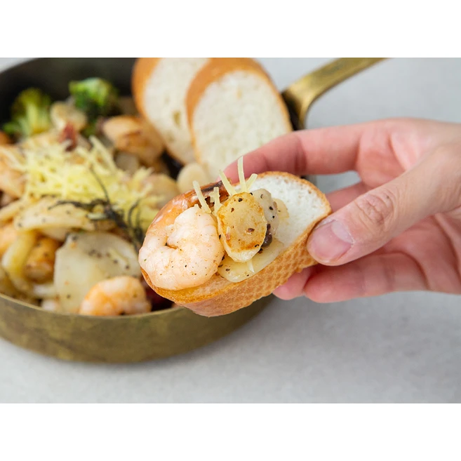 프레시지 더큰 감바스 알 아히요 2인분, 488g, 1개