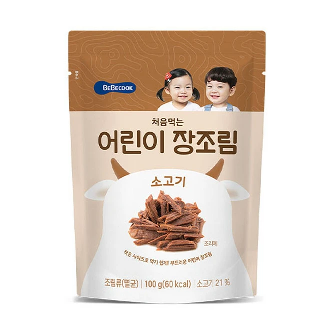 베베쿡 처음먹는 어린이 장조림 100g, 1개