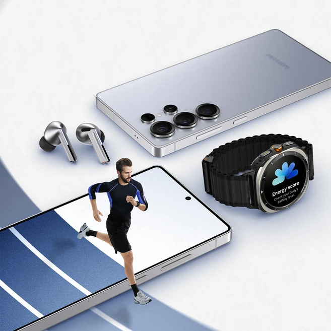 [256GB → 512GB 업그레이드] 갤럭시 S25 Ultra 자급제 SM-S938N, 티타늄 화이트실버, 256GB