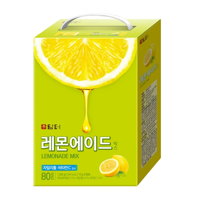 담터 레몬에이드 분말, 15g, 80개입, 1개