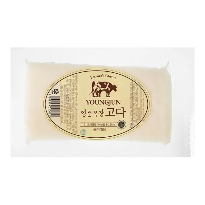 영준목장 수제 고다 치즈, 100g, 2개