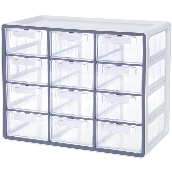 시스맥스 UP 시스템 멀티박스, 회색, 12단