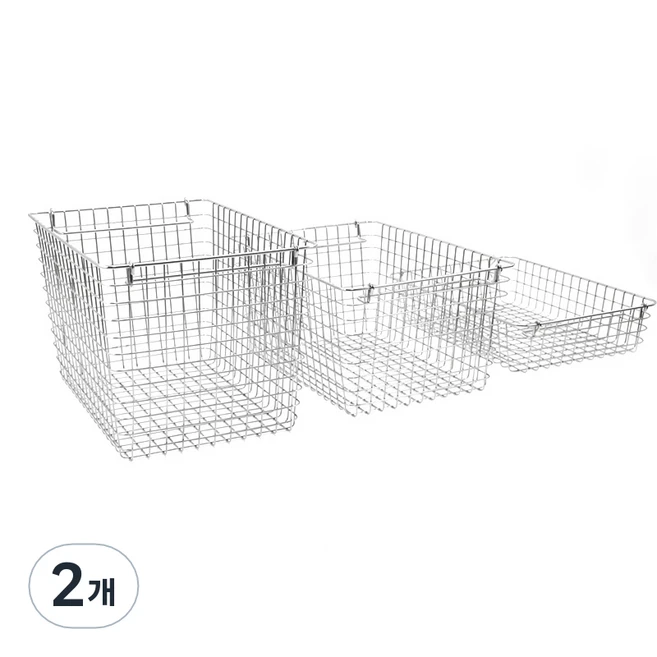 와이어 바스켓, 2개