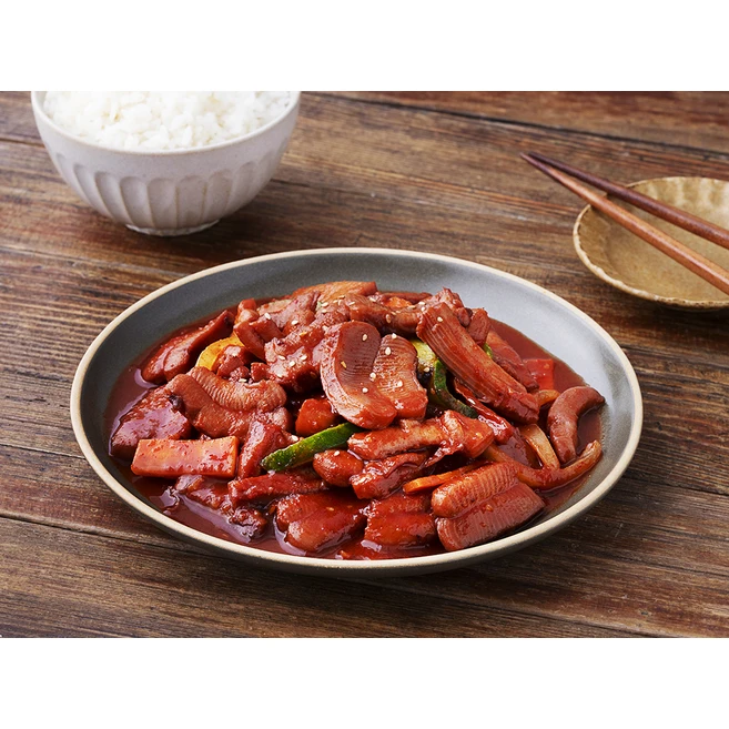 청조 매콤한 오징어볶음, 500g, 2개
