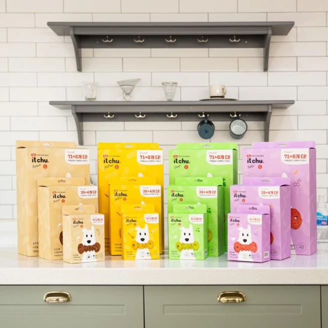 더잇츄 덴탈 개껌 꿀잠츄 안정 S 10p, 소고기, 120g, 1개