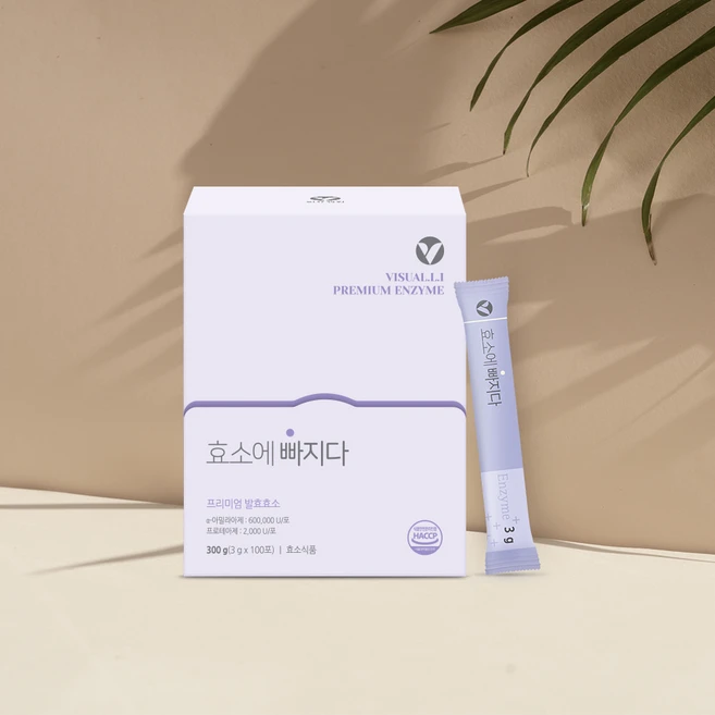효소에빠지다 특허 효소 유산균 곡물발효 효소 3gX100포 (유통기한 25년 5월 3일까지), 300g, 1개