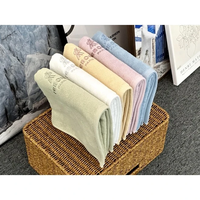 한미타올 레노마 고밀도 호텔수건 180g, 분홍, 5개