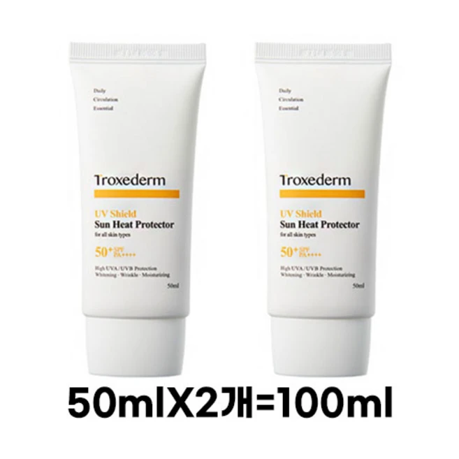 트록세덤 유브이 쉴드 선 히트 프로텍터 SPF 50+ PA++++, 100ml, 1개