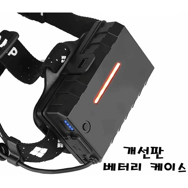 스파이더맥스 XHP70 헤드랜턴+3000배터리세트+안전모클립(세트) 충전식 LED 낚시 해루질 작업용, 1개