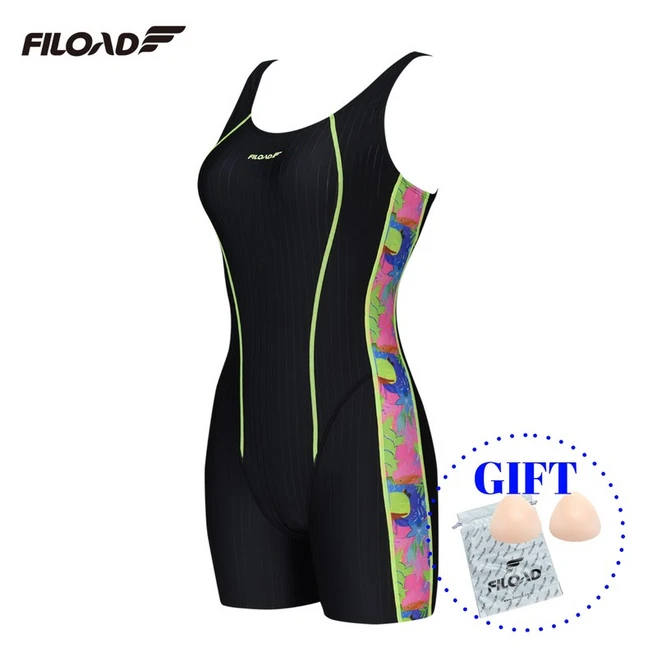 [특가할인 74% 한정수량] FILOAD 여성 3부 실내 원피스 수영복