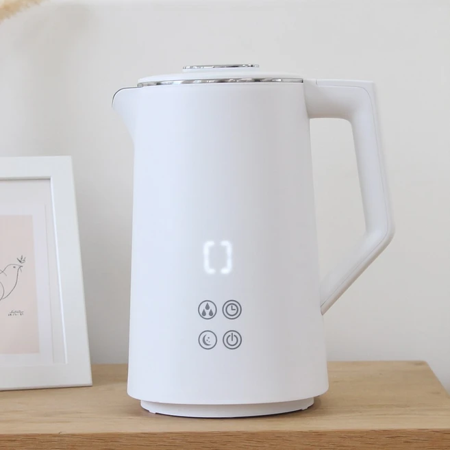 더편한 5세대 저소음 가열식 가습기, 우유니화이트 1.7L